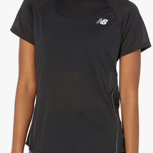 NEW New Balance Shirt Women's Impact Run Short Sleeve Shirt 2x or 3x with Tags - Picture 1 of 10